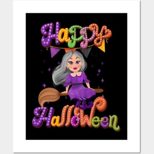 Happy Halloween Posters and Art